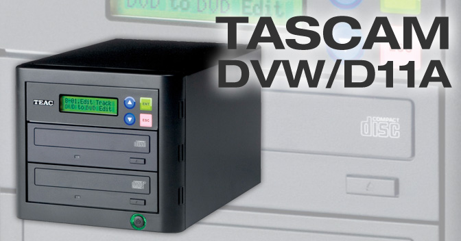 Product: DVW/D11A | TASCAM
