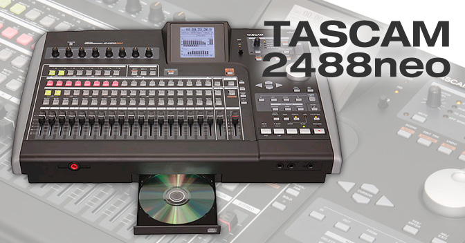 2488neo - 24-track, 24-bit Recording Workstation