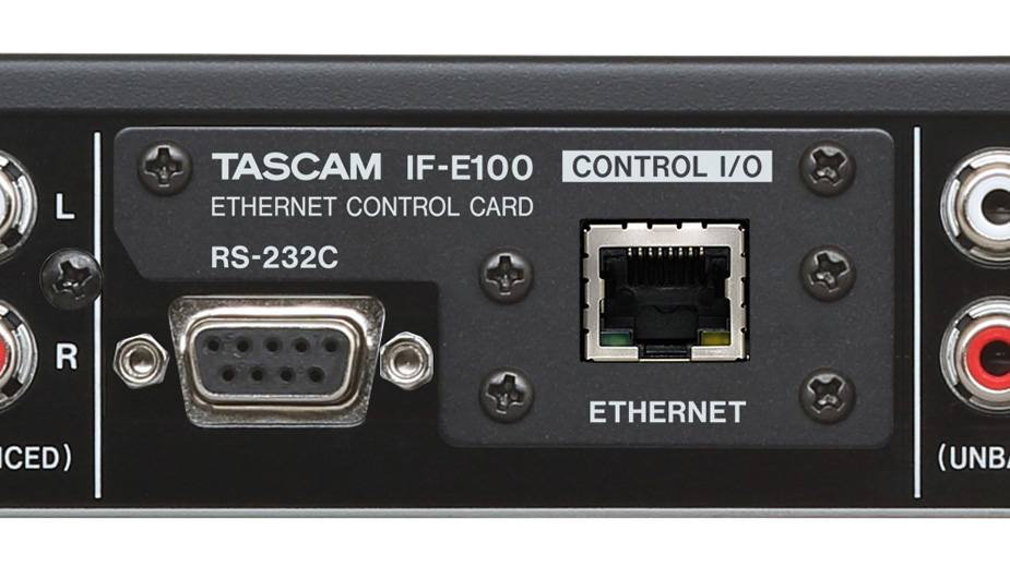Remote control is possible via the standard RS-232C connector. Remote control will also be possible via an Ethernet option card.