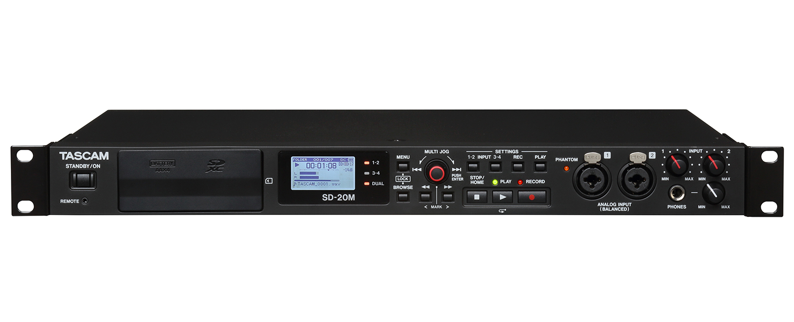 SD-20M | OVERVIEW | TASCAM - United States