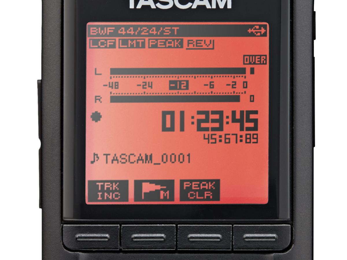 DR-22WL | FEATURES | TASCAM - United States