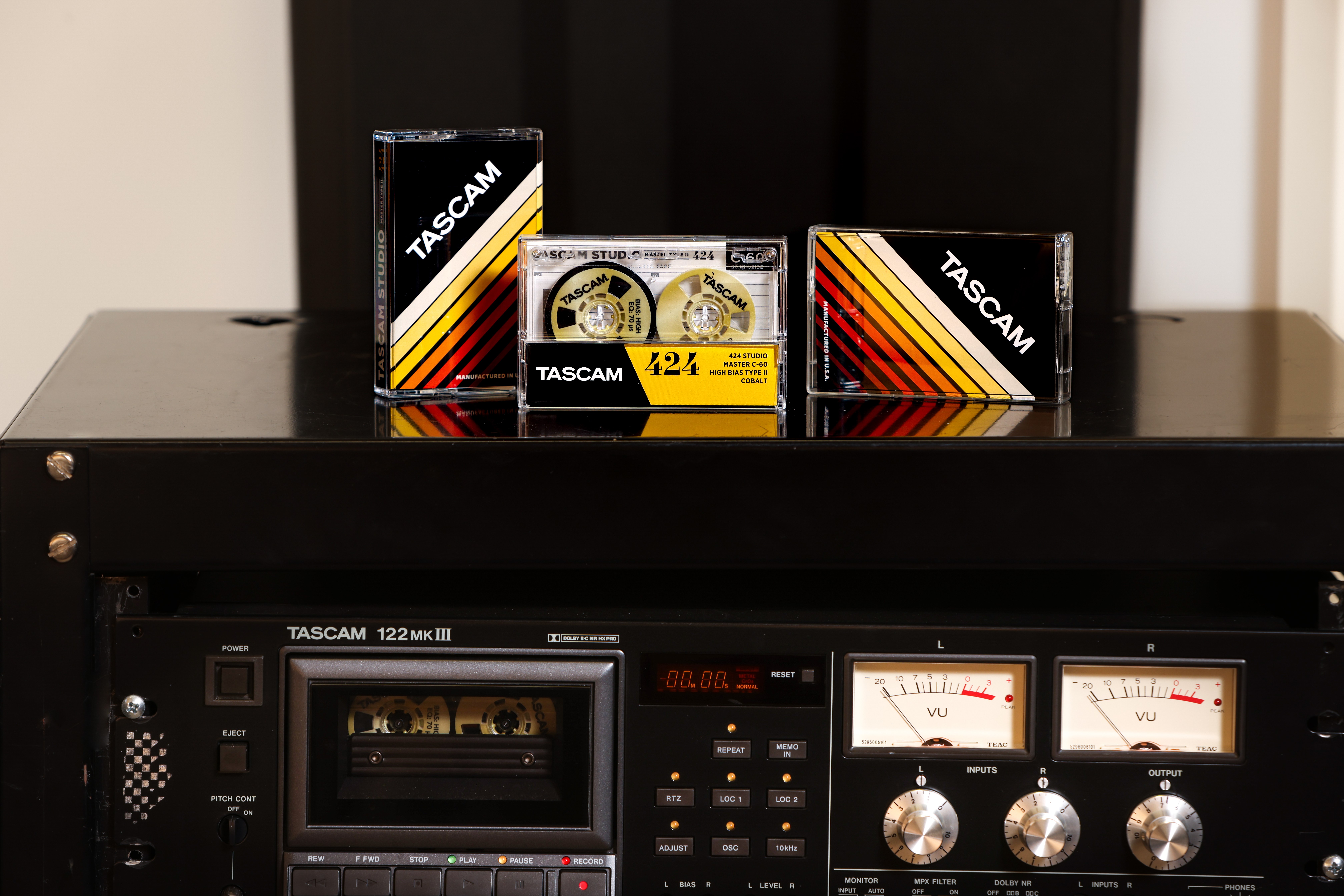 MASTER 424 Studio Cassette | HIGH BIAS TYPE II COBALT CASSETTE 