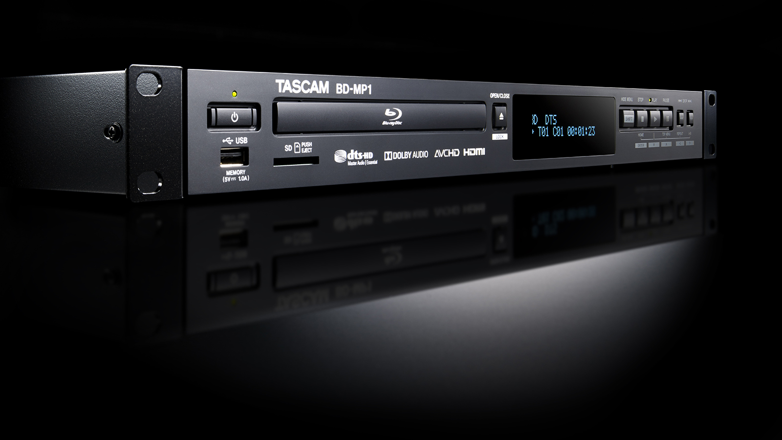 BD-MP1 | PROFESSIONAL-GRADE BLU-RAY PLAYER WITH SD & USB PLAYBACK 