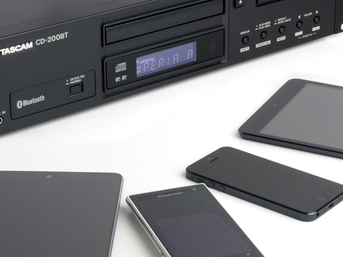 CD-200BT | Professional CD Player with Bluetooth Receiver | TASCAM 