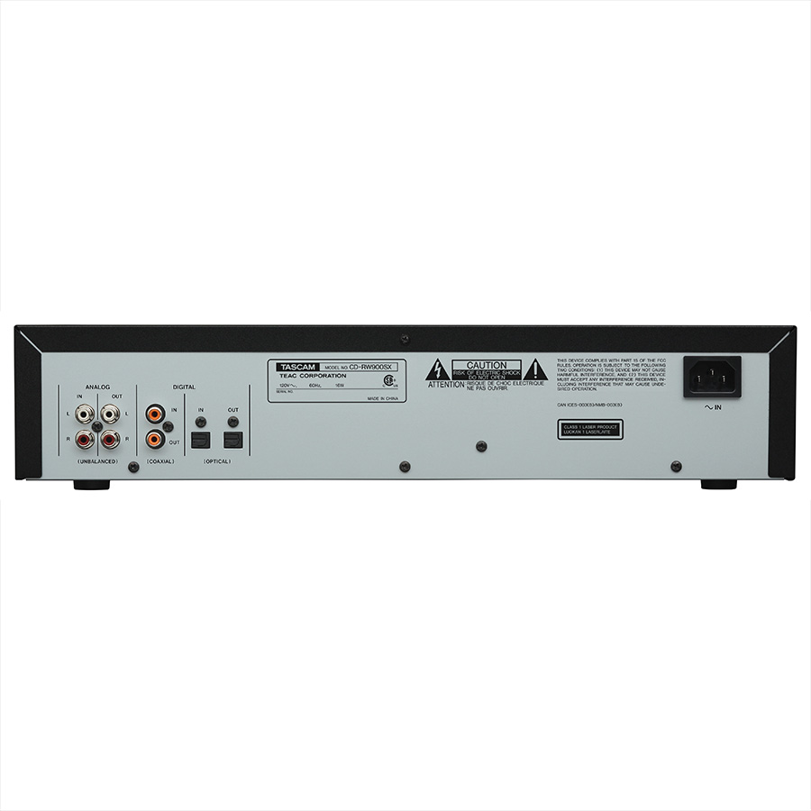 CD-RW900SX | CD Recorder/Player | TASCAM - United States