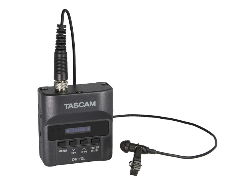 Gravador e microfone de lapela ultracompacto | Review DR 10L TASCAM