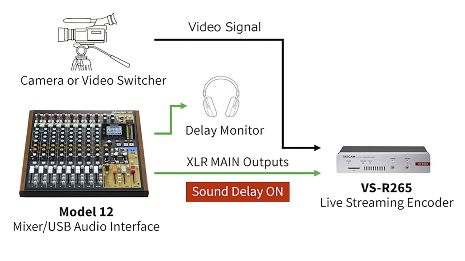 Output Delay for Synchronized Audio/Video Streaming (Added in V1.20)