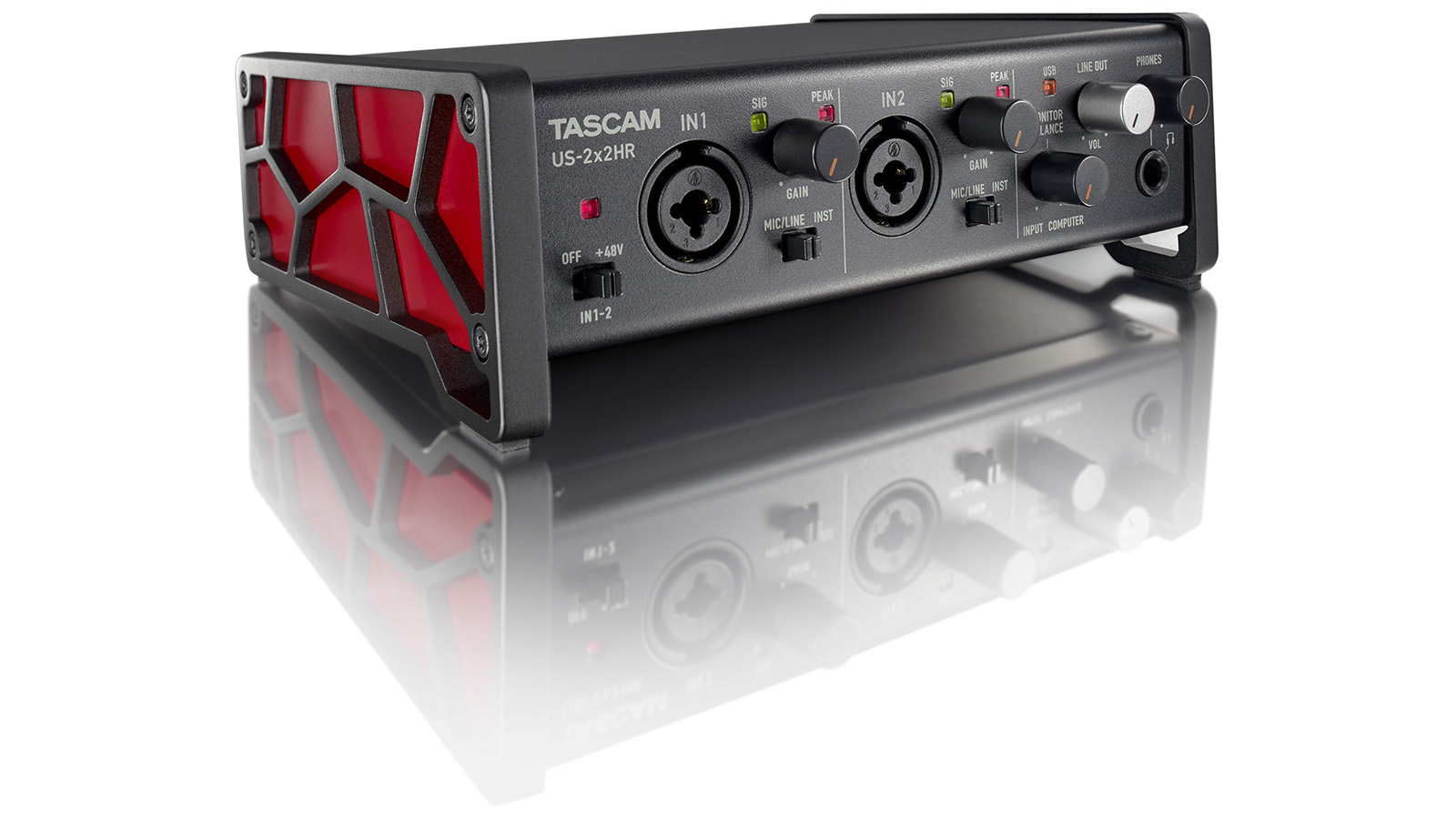 US-2x2HR | 2-IN/2-OUT High Resolution USB Audio/MIDI Interface 