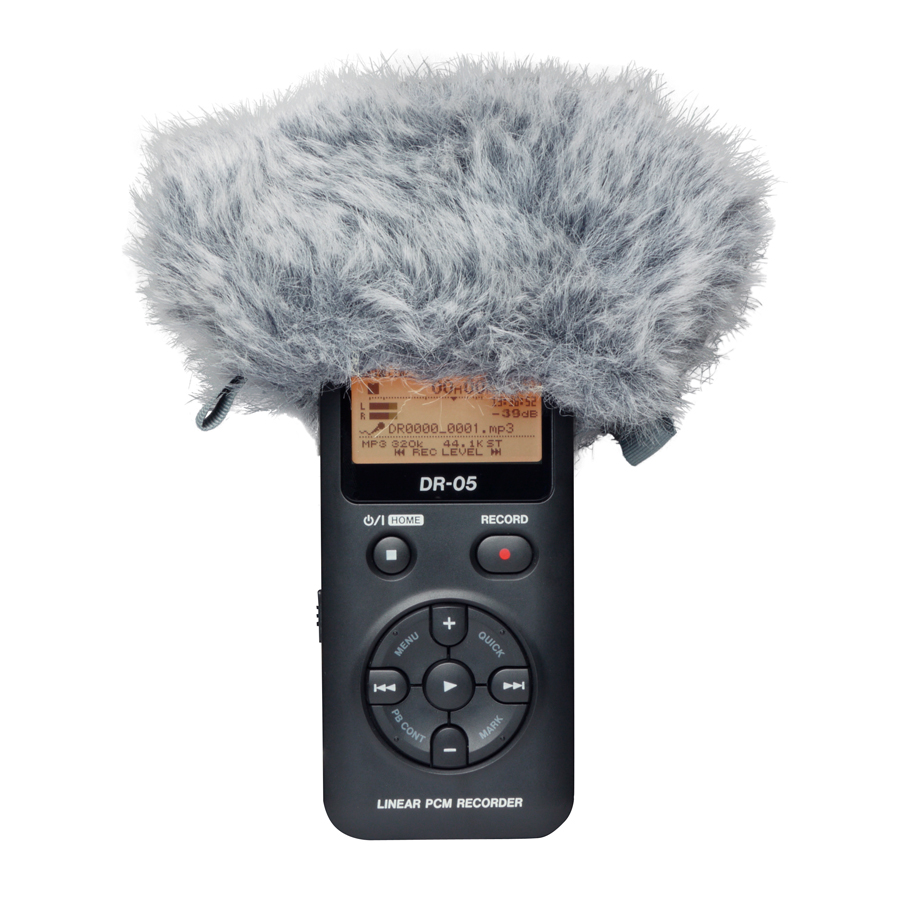 WS-11 | WINDSCREEN FOR TASCAM RECORDERS | TASCAM 