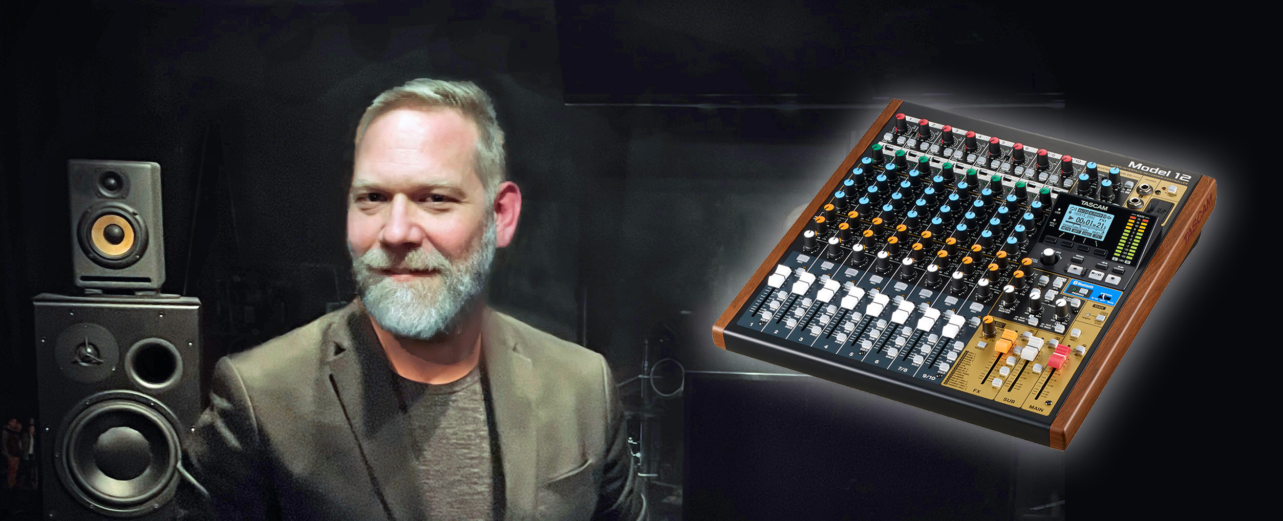 The TASCAM Model 12 Keeps the Creativity Flowing for Colton Weatherston
