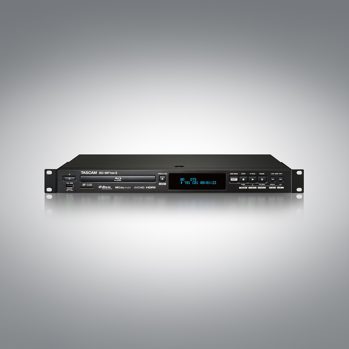 TASCAM Announces the BD-MP1MKII Professional Grade Blu-Ray Player