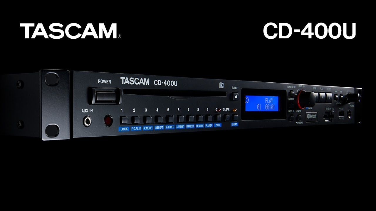 【TASCAM Tech-Talk 】CD-400U