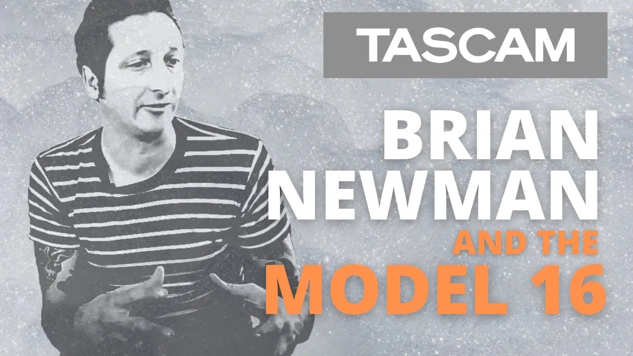 Brian Newman and the TASCAM Model 16
