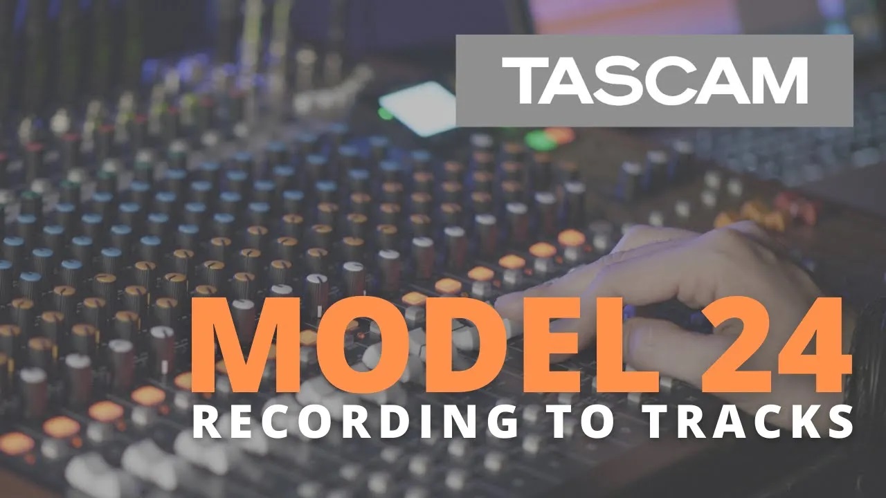 Model 24  24-TRACK LIVE RECORDER & MIXING CONSOLE WITH AUDIO