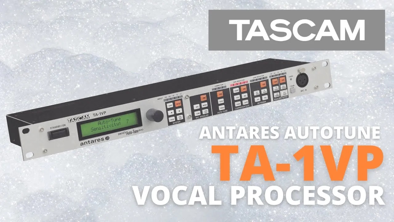 TASCAM Antares Autotune TA-1VP Vocal Processor
