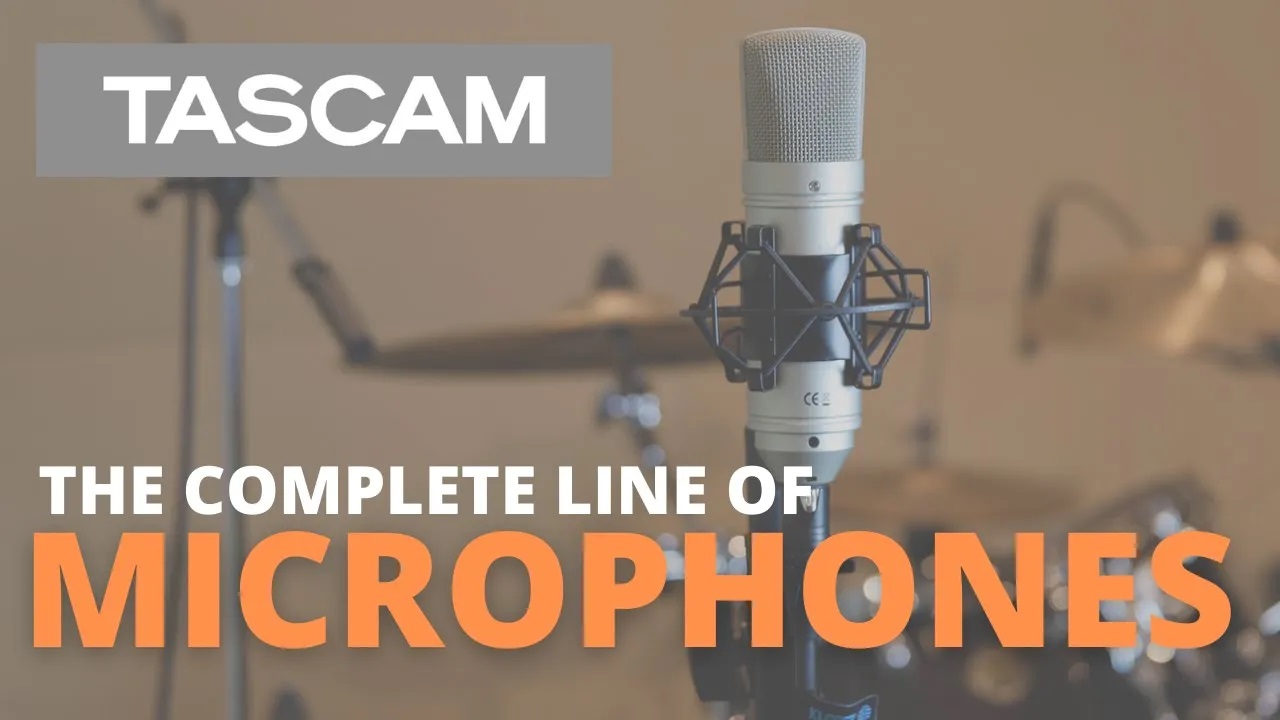 Did you know TASCAM makes microphones too?