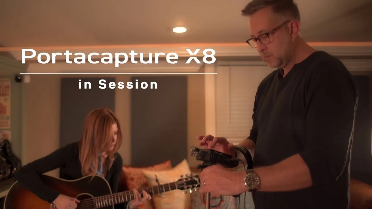 Portacapture X8 'In Session' #2 - Nashville Country 32-bit Float Recording with Raquel Cole