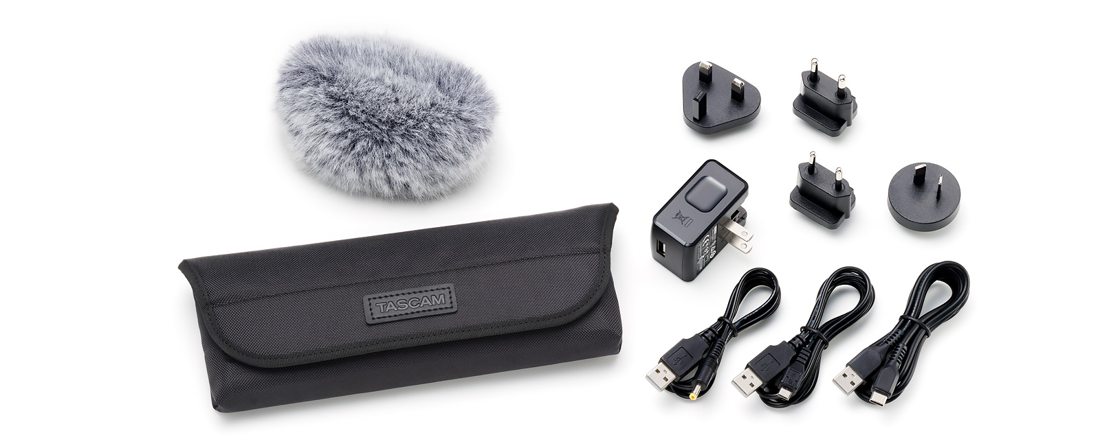 TASCAM Releases New Handheld Recorder Accessory Packs For DR-Series Handheld Recorders and Multi-con