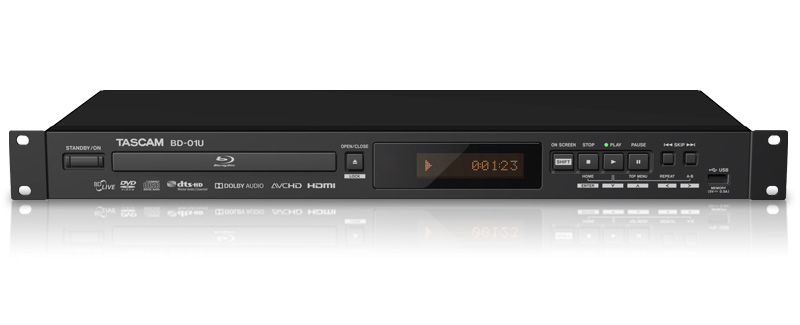 BD-01U | Blu-ray player | TASCAM - United States