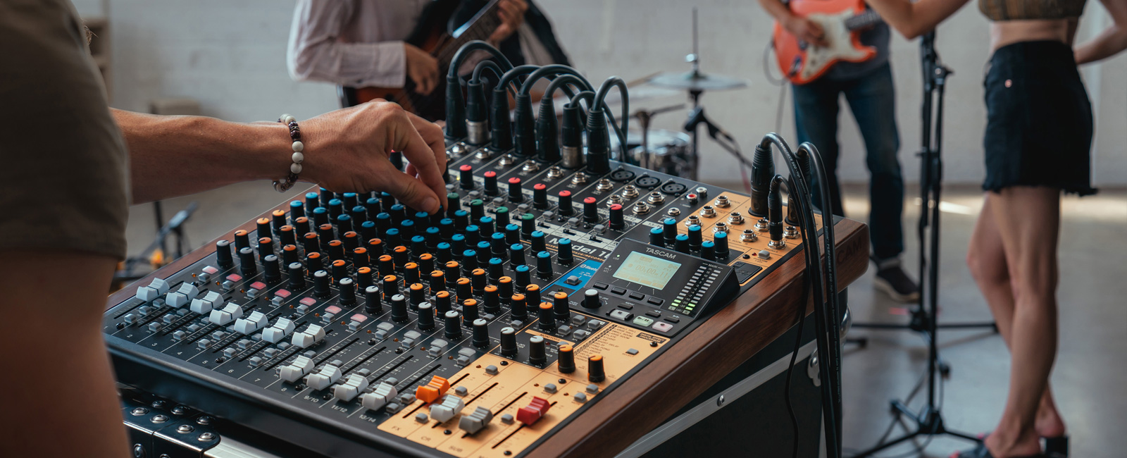 TASCAM Introduces the Model 16 All-In-One Mixing Studio