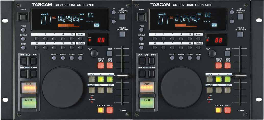 CD-302 | FEATURES | TASCAM - United States