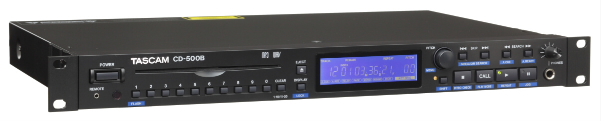 CD-500B | FEATURES | TASCAM - United States
