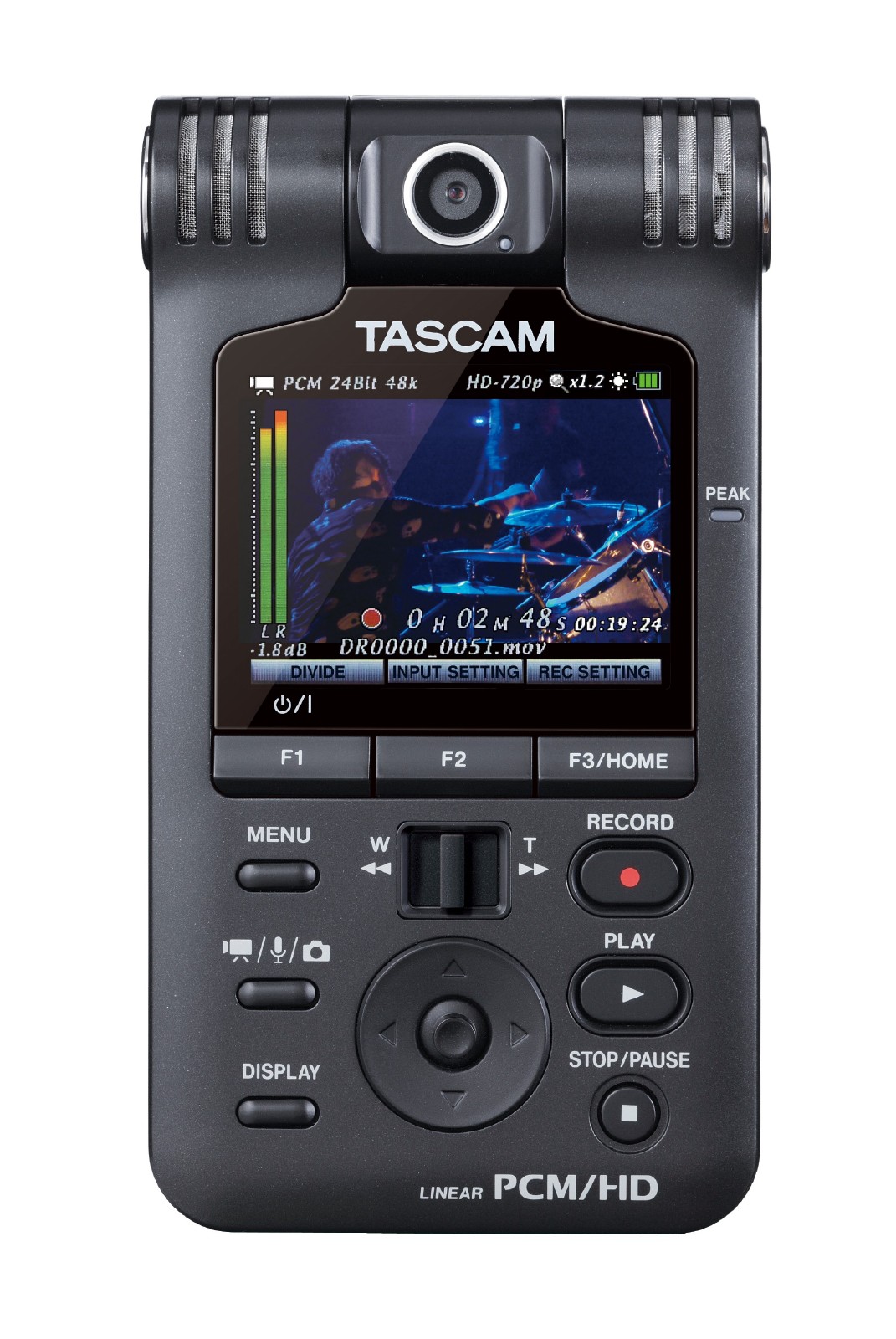 DR-V1HD | リニアPCM/HDビデオレコーダー | TASCAM (日本)
