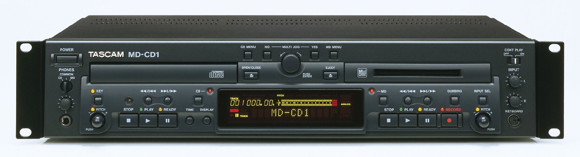 MD-CD1 | FEATURES | TASCAM | International Website| | FEATURES