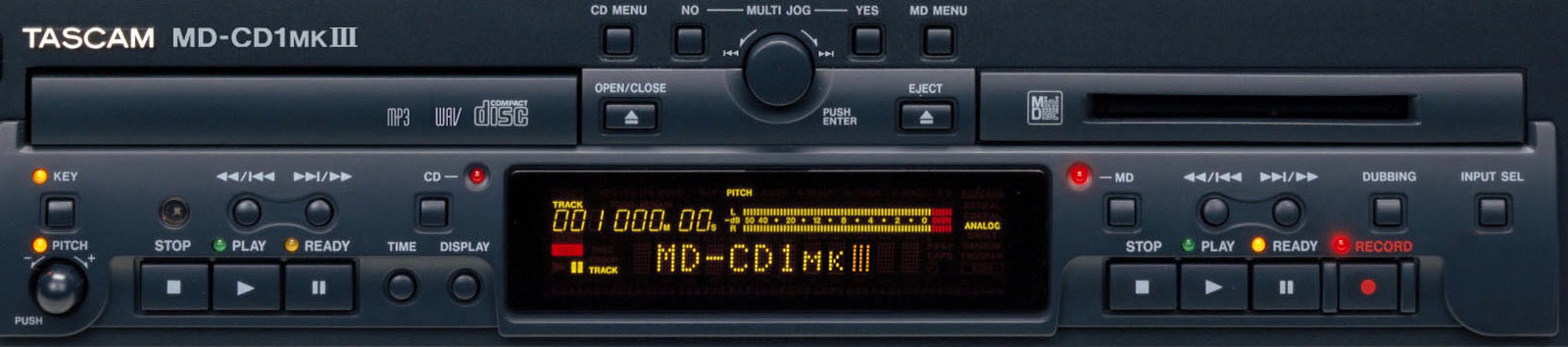 MD-CD1MKIII | FEATURES | TASCAM - United States